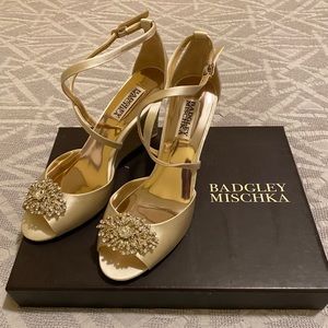 Badgley Mischka Abigail Evening Sandals NIB